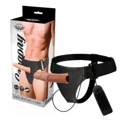 HARNESS ATTRACTION - ARNÉS  HUECO GREGORY CON VIBRADOR 16.5 CM -O- 4.3 CM 2
