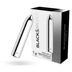 BLACK&SILVER - BALA MAGNETICA VIBRADORA KAILAN 2 SILVER 2