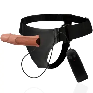 Arnés Hueco Gregory con Vibrador 16.5 cm Ø 4.3 cm