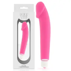 DOLCE VITA - REALISTIC VIBRADOR SILICONA ROSA 2