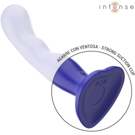INTENSE - SHORTY VIBRADOR CON VENTOSA AZUL CONTROL REMOTO INTENSE FUN