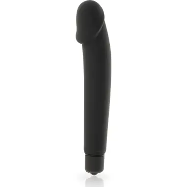 Realistic Vibrador Silicona Negro - 7 Modos | Dolce Vita