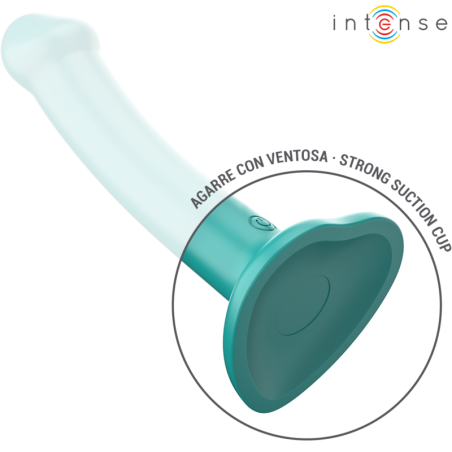 INTENSE - KATIE VIBRADOR CON VENTOSA 10 VIBRACIONES AZUL OSCURO CONTROL REMOTO INTENSE FUN