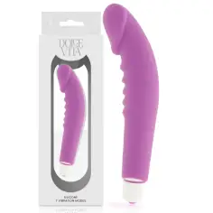 DOLCE VITA - REALISTIC  PLEASURE VIBRADOR SILICONA LILA 2