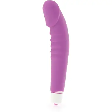Realistic Pleasure Vibrador Silicona Lila | Dolce Vita