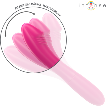 INTENSE - BELINDA VIBRADOR 19 CM FLEXIBLE 10 VIBRACIONES ROSA INTENSE FUN