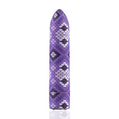CUSTOM BULLETS - BALA RECARGABLE SNAKE LILA 10 INTENSIDADES 2