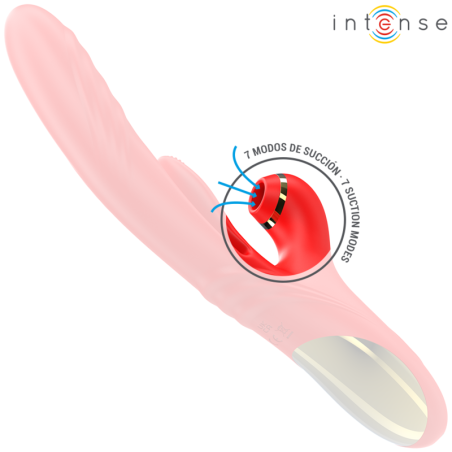 INTENSE - KAROL VIBRADOR MULTIFUNCIÓN EMPUJE & ESTIMULACIÓN & ONDAS ESTIMULADORAS ROJO INTENSE FUN