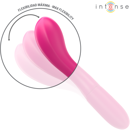 INTENSE - LISETTE VIBRADOR 19 CM FLEXIBLE 10 VIBRACIONES ROSA INTENSE FUN