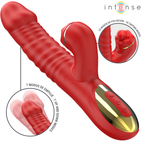INTENSE - THALIA VIBRACIÓN & EMPUJE & ESTIMULACIÓN ROJO INTENSE FUN