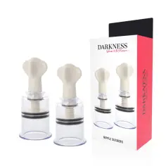 DARKNESS - SUCCIONADOR PEZONES TRANSPARENTE 5CM DIÁMETRO