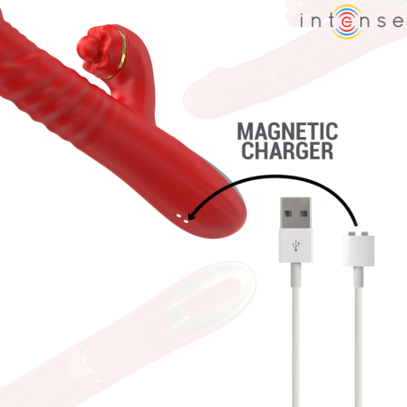 INTENSE - THALIA VIBRACIÓN & EMPUJE & ESTIMULACIÓN ROJO INTENSE FUN