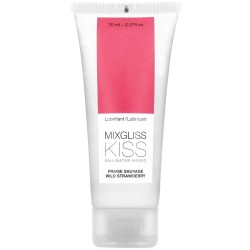 MIXGLISS - LUBRICANTE BASE AGUA SABOR A FRESA 70 ML MIXGLISS