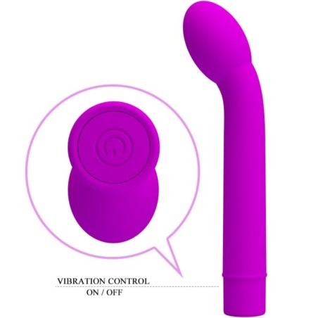 PRETTY LOVE - LOGAN VIBRADOR PUNTO G 10 VIBRACIONES MORADO PRETTY LOVE