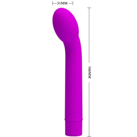 PRETTY LOVE - LOGAN VIBRADOR PUNTO G 10 VIBRACIONES MORADO PRETTY LOVE