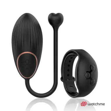 Huevo Control Remoto Tecnología Watchme Negro - 7 Modos