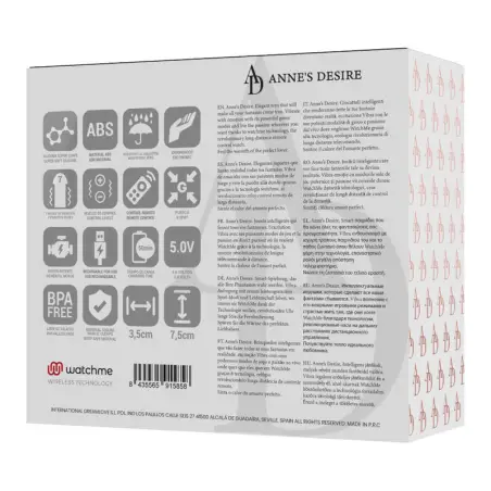 Huevo Control Remoto Tecnología Watchme Negro - 7 Modos