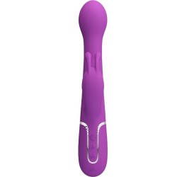 PRETTY LOVE - DEJON VIBRADOR RABBIT MULTIFUNCIÓN 3 EN 1 MORADO PRETTY LOVE 2