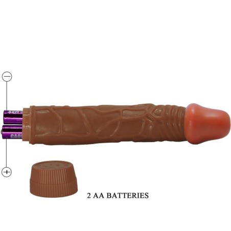 BAILE - BOB VIBRADOR REALÍSTICO 22.5 CM MULATO BAILE