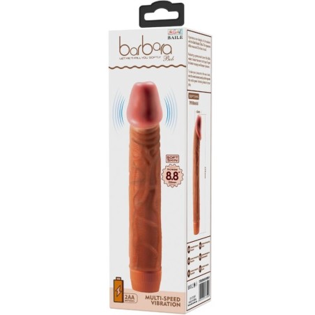 BAILE - BOB VIBRADOR REALÍSTICO 22.5 CM MULATO BAILE