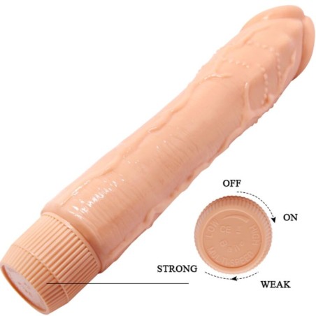 BAILE - DYBBUK VIBRADOR REALÍSTICO 24 CM NATURAL BAILE