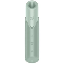 SATISFYER - NAUGHTY KISS ESTIMULADOR CLÍTORIS POR ONDAS VERDE AGUA SATISFYER AIR PULSE