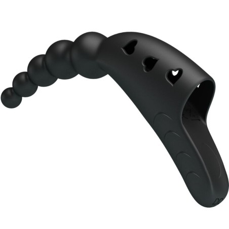 PRETTY LOVE - JORDIN VIBRADOR DE DEDO 10 VIBRACIONES NEGRO PRETTY LOVE