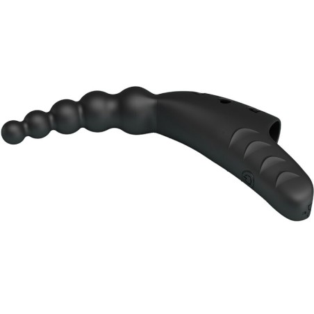 PRETTY LOVE - JORDIN VIBRADOR DE DEDO 10 VIBRACIONES NEGRO PRETTY LOVE