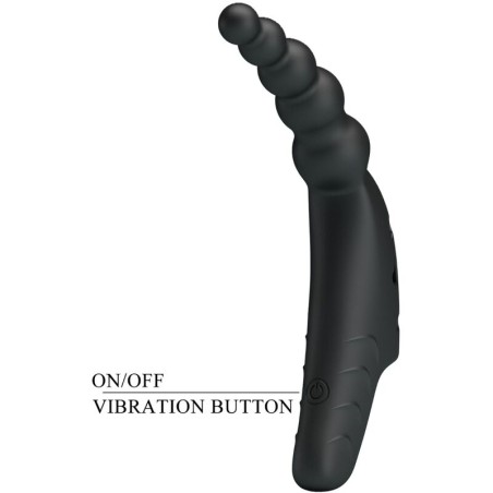 PRETTY LOVE - JORDIN VIBRADOR DE DEDO 10 VIBRACIONES NEGRO PRETTY LOVE