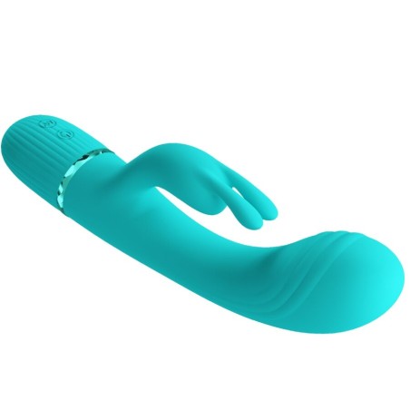 PRETTY LOVE - SCOCCO VIBRADOR RABBIT TURQUESA PRETTY LOVE FLIRTATION