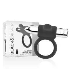 BLACK&SILVER - CAMERON ANILLO RECARGABLE SILVER 2