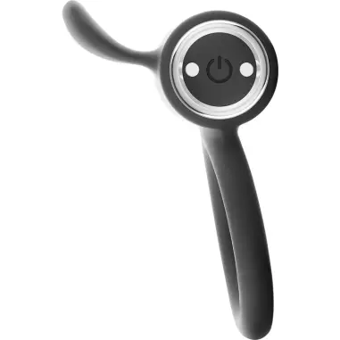 Cameron Anillo Recargable Silver - 10 Modos | Black&silver