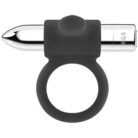 Cameron Anillo Recargable Silver - 10 Modos | Black&silver