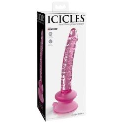 ICICLES - N. 86 DILDO VIDRIO CON VENTOSA ICICLES 2