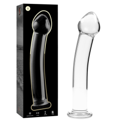 NEBULA SERIES BY IBIZA - MODELO 11 DILDO CRISTAL TRANSPARENTE 16 CM -O- 3 CM NEBULA SERIES BY IBIZA