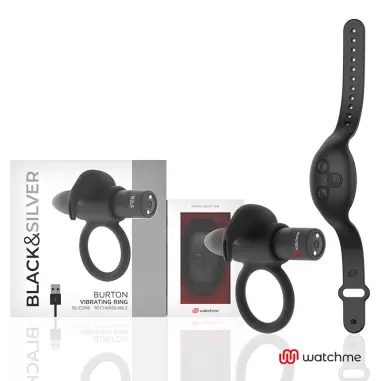 Burton Control Remoto Cockring Watchme | Black&silver