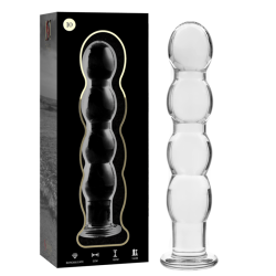 NEBULA SERIES BY IBIZA - MODELO 10 DILDO CRISTAL TRANSPARENTE 16.5 CM -O- 3.5 CM NEBULA SERIES BY IBIZA