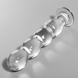 NEBULA SERIES BY IBIZA - MODELO 10 DILDO CRISTAL TRANSPARENTE 16.5 CM -O- 3.5 CM NEBULA SERIES BY IBIZA 2