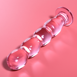 NEBULA SERIES BY IBIZA - MODELO 10 DILDO CRISTAL ROSA 16.5 CM -O- 3.5 CM NEBULA SERIES BY IBIZA 2