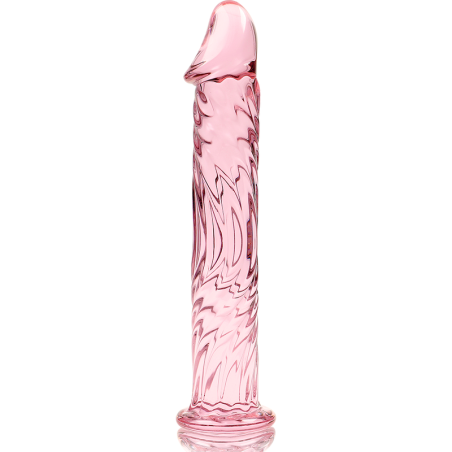 NEBULA SERIES BY IBIZA - MODELO 12 DILDO CRISTAL ROSA 17 CM -O- 3.5 CM NEBULA SERIES BY IBIZA