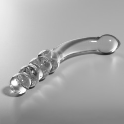 NEBULA SERIES BY IBIZA - MODELO 14 DILDO CRISTAL TRANSPARENTE 18.5 CM -O- 3 CM NEBULA SERIES BY IBIZA 2