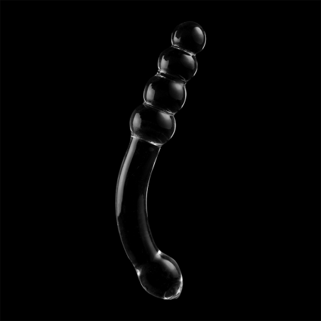 NEBULA SERIES BY IBIZA - MODELO 14 DILDO CRISTAL TRANSPARENTE 18.5 CM -O- 3 CM NEBULA SERIES BY IBIZA