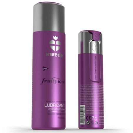 SWEDE - FRUITY LOVE LUBRICANTE FRAMBUESAS Y ACELGA ROJA 50 ML SWEDE