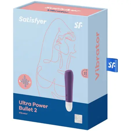 Ultra Power Bullet 2 Bala Vibradora Morada | Satisfyer