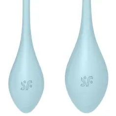 SATISFYER - YONI POWER 2 KIT DE ENTRENAMIENTO AZUL 2