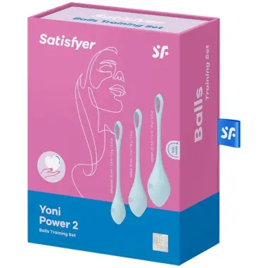 Yoni Power 2 Kit de Entrenamiento Azul | Satisfyer
