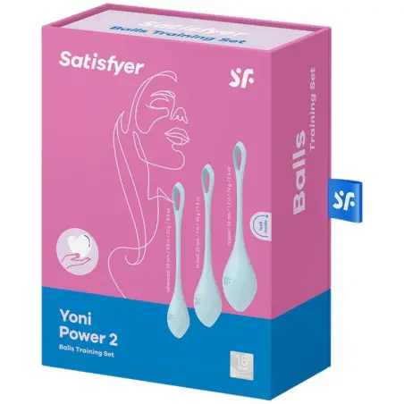 Yoni Power 2 Kit de Entrenamiento Azul | Satisfyer