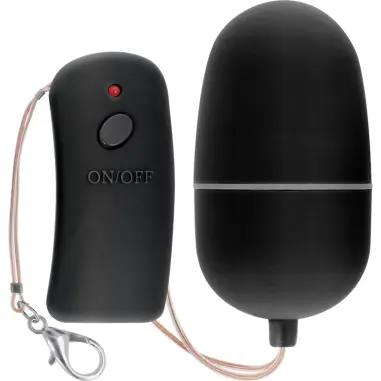 Huevo Vibrador con Mando Control Remoto Negro | Online