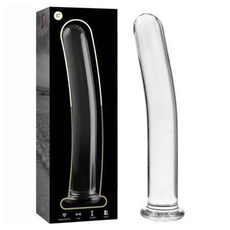 NEBULA SERIES BY IBIZA - MODELO 17 DILDO CRISTAL TRANSPARENTE 18.5 CM -O- 3 CM NEBULA SERIES BY IBIZA