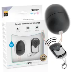 ONLINE - HUEVO VIBRADOR CONTROL REMOTO S NEGRO 2